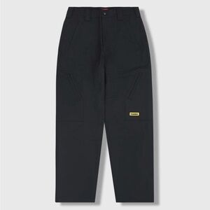 Pleasures Overture Men's Black Cargo Pants Size 34 waist, long leg around 36”.